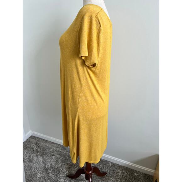 Old Navy Short Sleeve Casual Knee Length Knit Sweater Dress XL - Picture 3 of 7